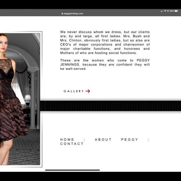 Peggy Jennings Couture black silk coat - Picture 4 of 9